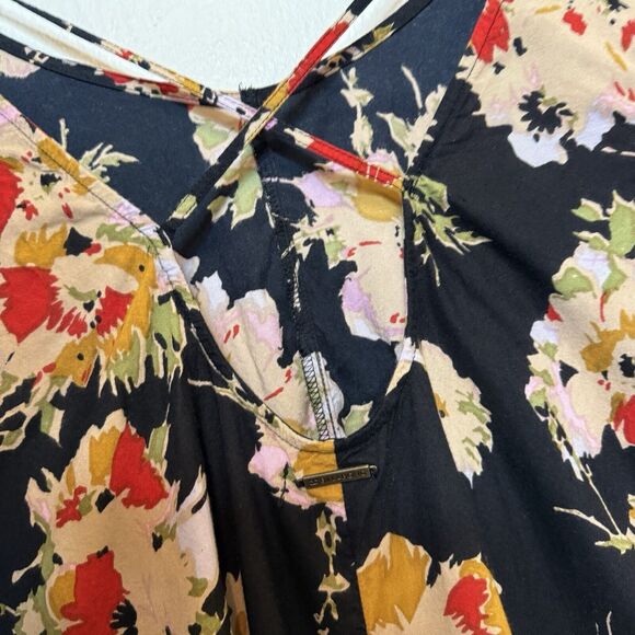 Billabong‎ Secret Moons Floral Romper Long Sleeve Vacation Women’s Medium - Picture 6 of 9